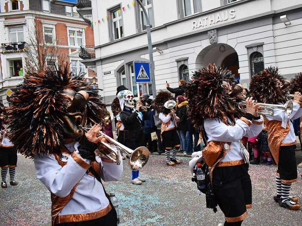 Eindrcke vom Fasnachtsumzug in Rheinfelden