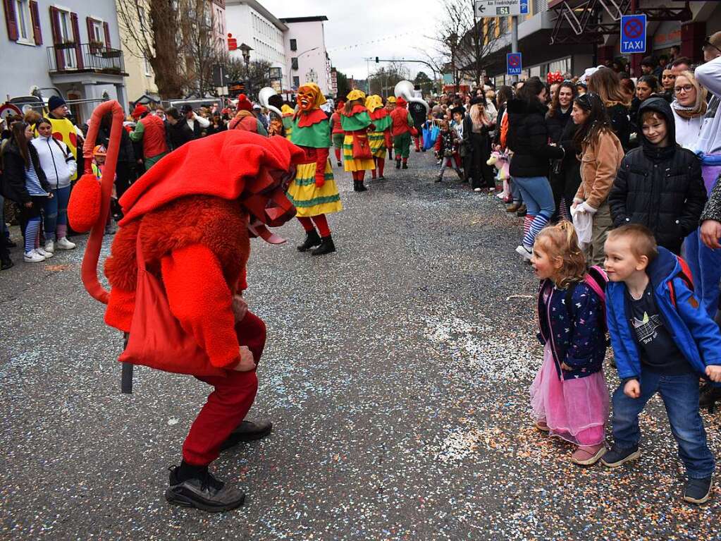 Eindrcke vom Fasnachtsumzug in Rheinfelden