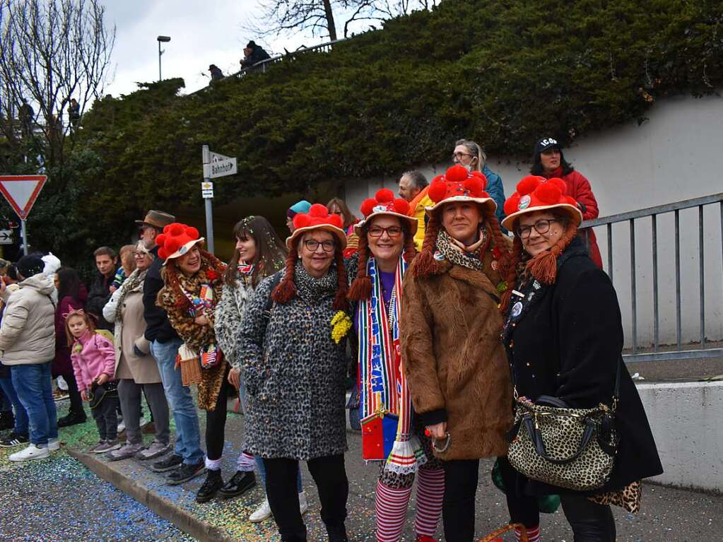 Eindrcke vom Fasnachtsumzug in Rheinfelden