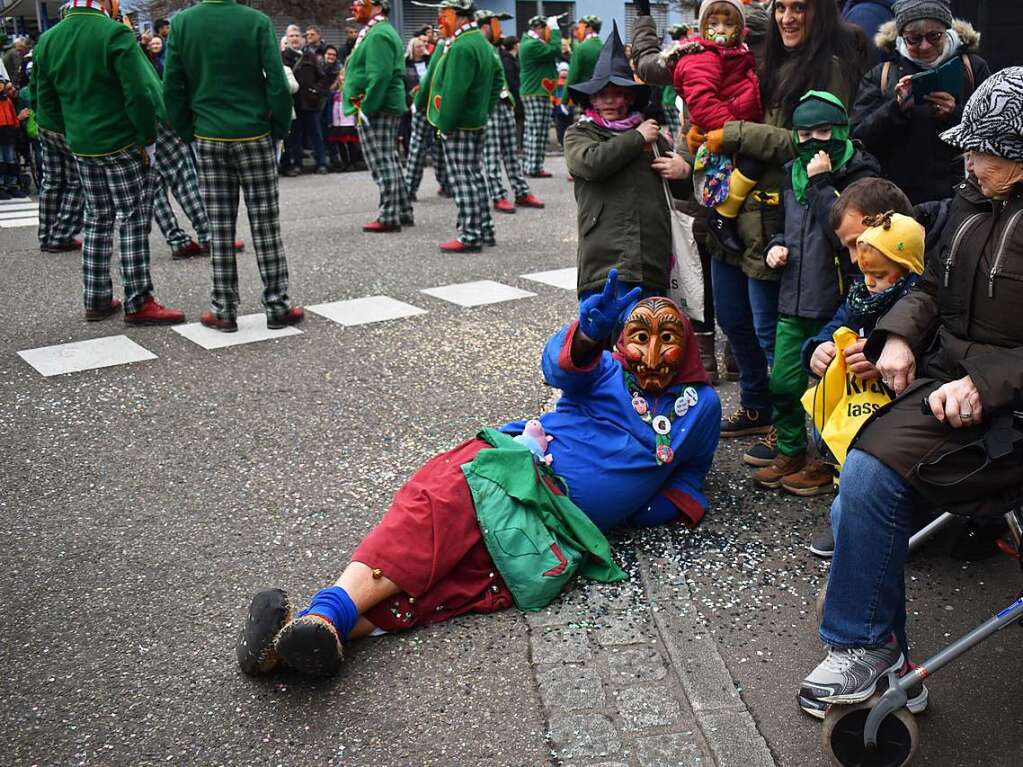 Eindrcke vom Fasnachtsumzug in Rheinfelden