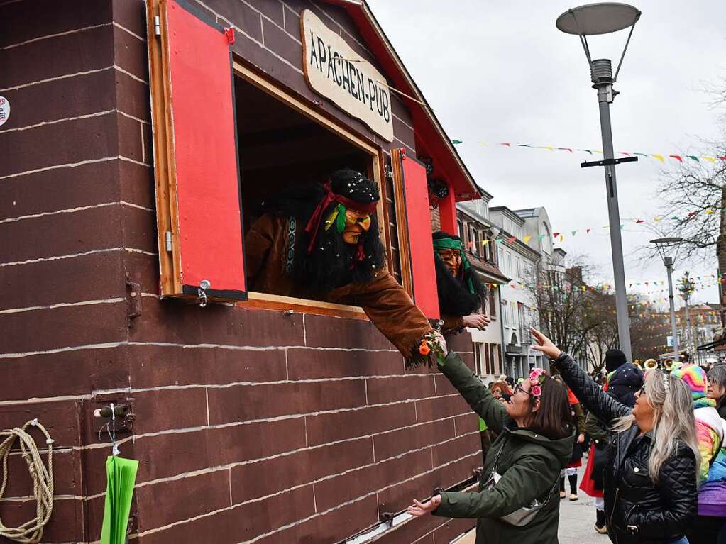 Eindrcke vom Fasnachtsumzug in Rheinfelden