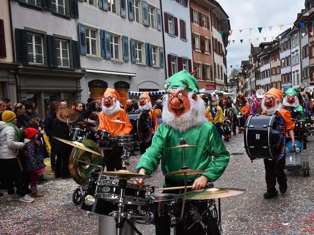 Eindrcke vom Fasnachtsumzug in Rheinfelden