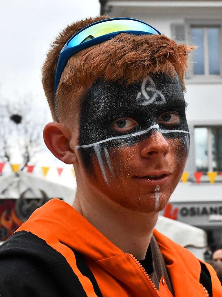 Eindrcke vom groen Fasnachtsumzug in Lrrach