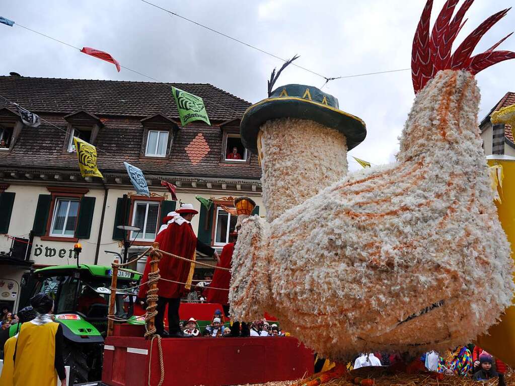 Der Fasnachtsumzug in Zell