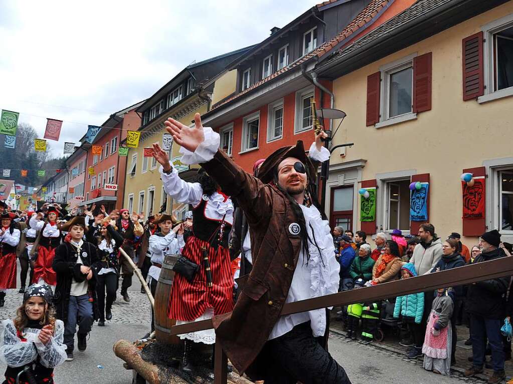 Der Fasnachtsumzug in Zell