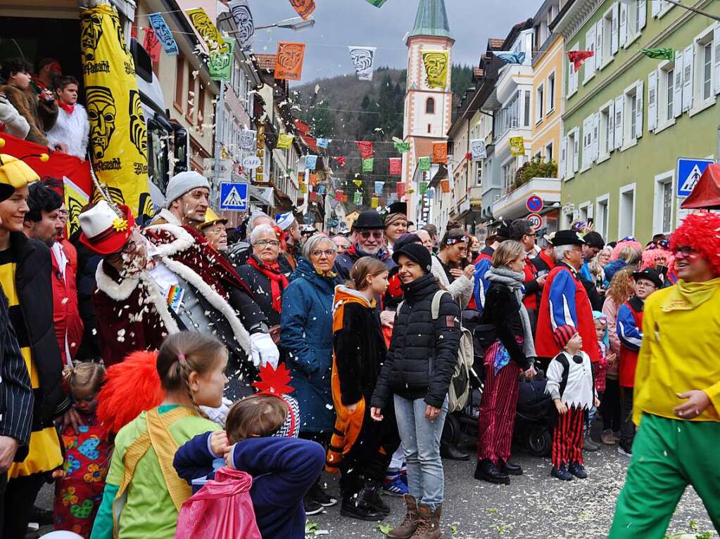 Der Fasnachtsumzug in Zell