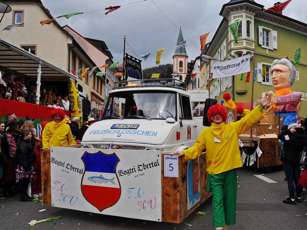 Der Fasnachtsumzug in Zell