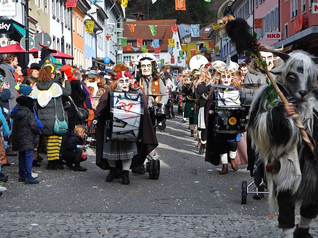 Der Fasnachtsumzug in Zell