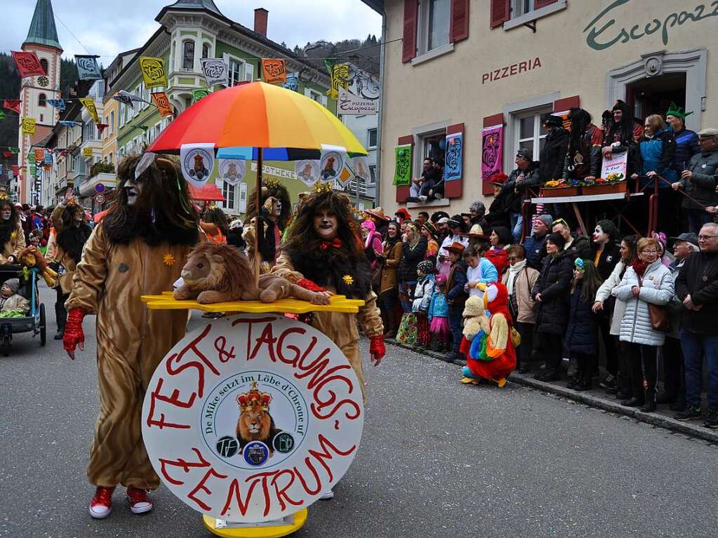 Der Fasnachtsumzug in Zell