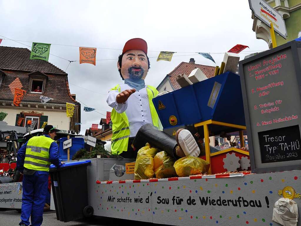 Der Fasnachtsumzug in Zell