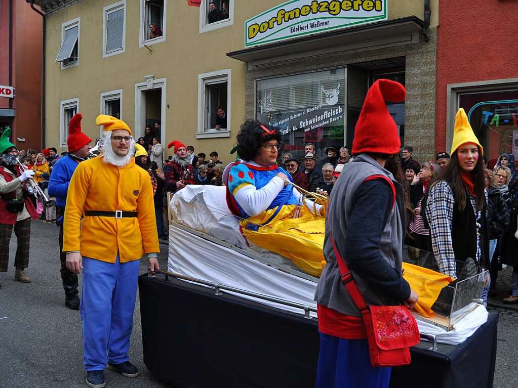 Der Fasnachtsumzug in Zell