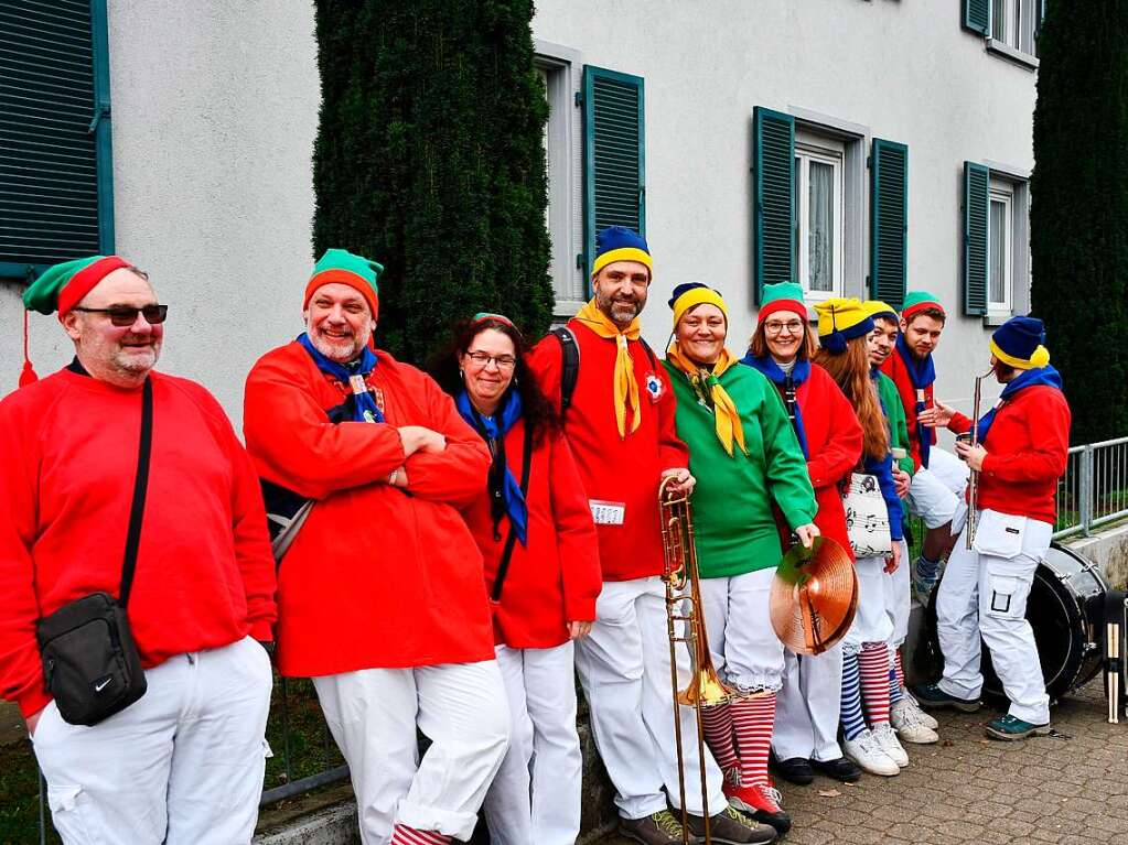 Eindrcke vom Umzug im Ortsteil Wyhlen