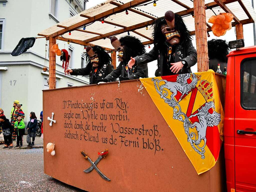 Eindrcke vom Umzug in Grenzach und Wyhlen.