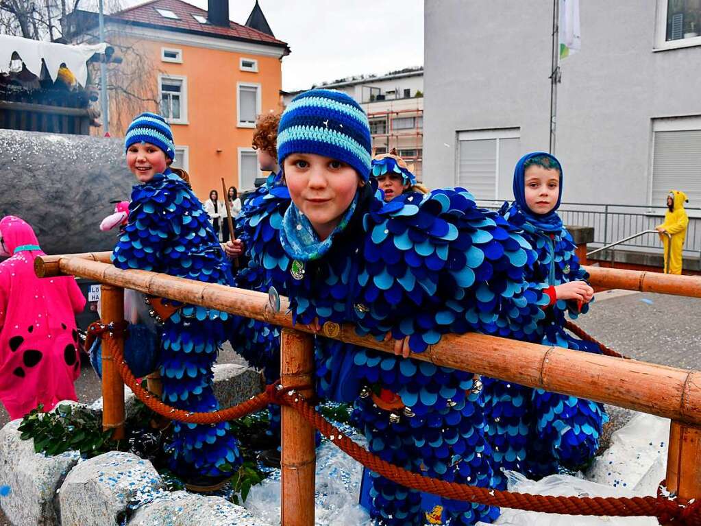 Eindrcke vom Umzug im Ortsteil Grenzach