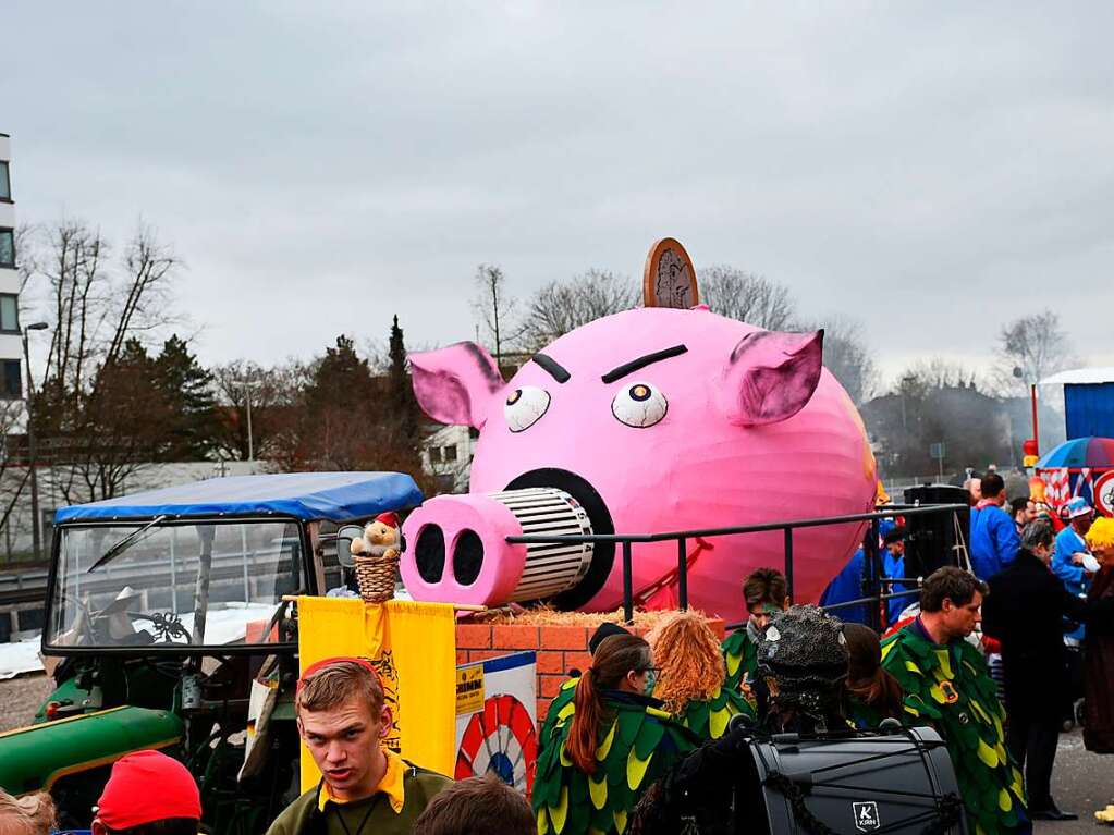 „Nur Sauerei“ von der Waggis Clique Wyhlen