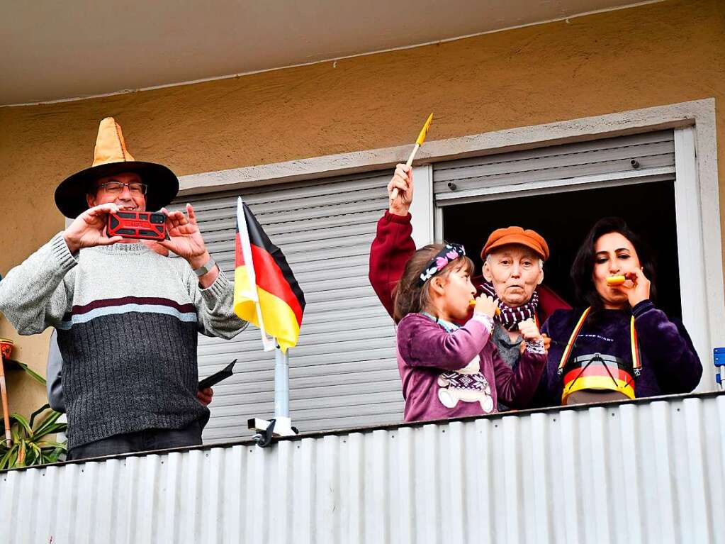 Eindrcke vom Umzug im Ortsteil Grenzach