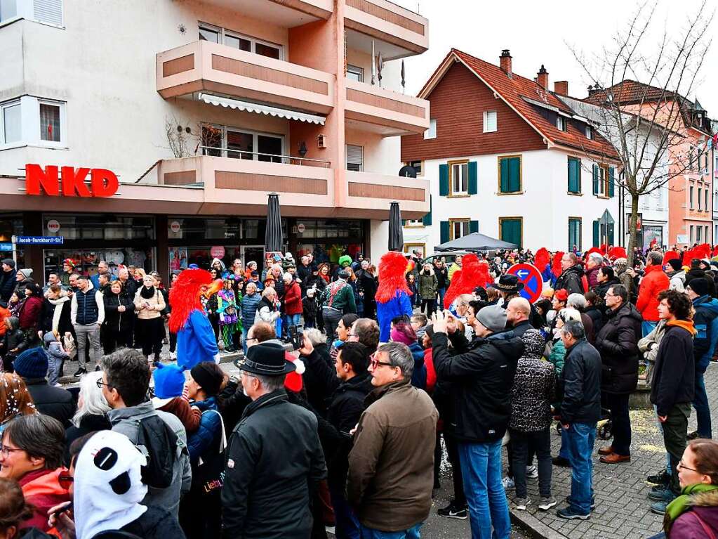 Eindrcke vom Umzug im Ortsteil Grenzach