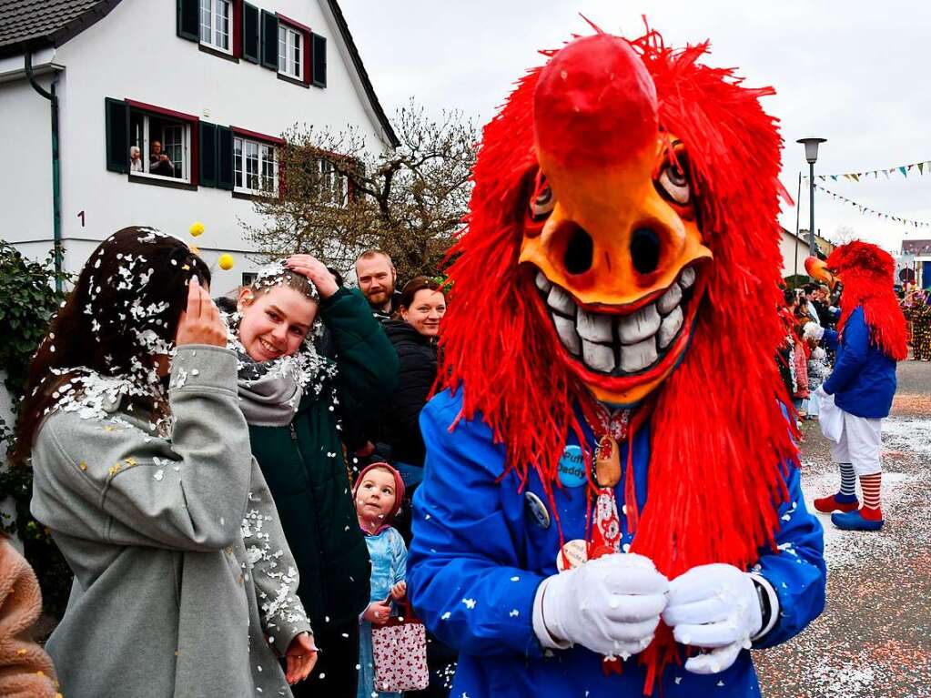 Eindrcke vom Umzug im Ortsteil Grenzach