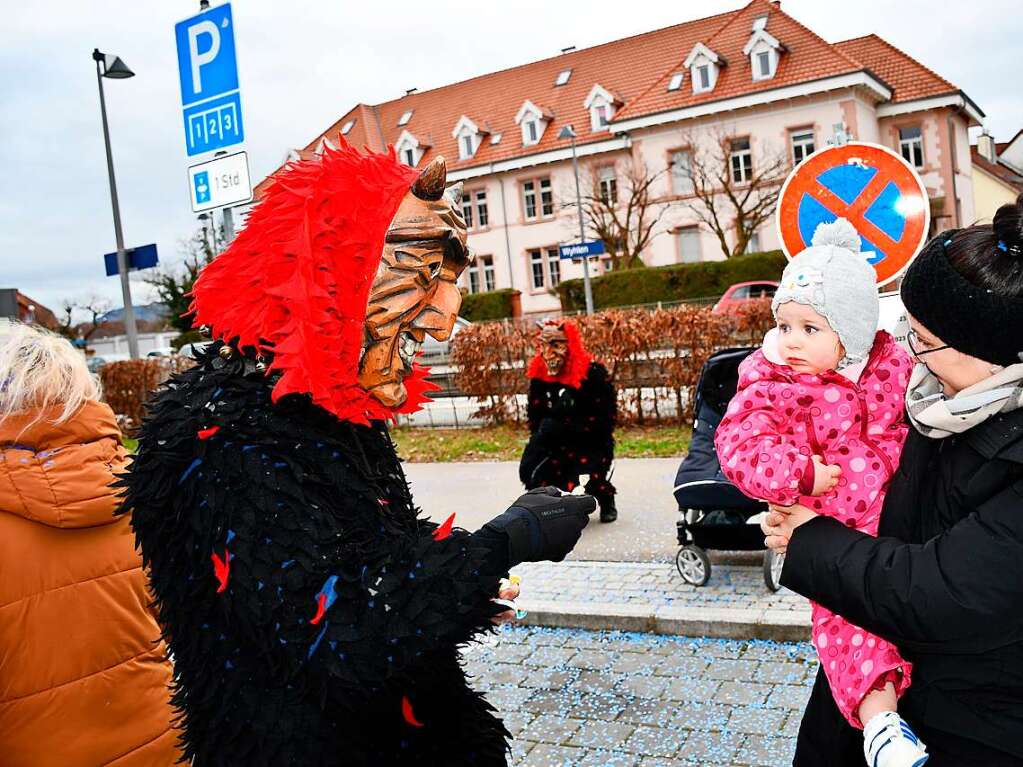 Eindrcke vom Umzug im Ortsteil Wyhlen