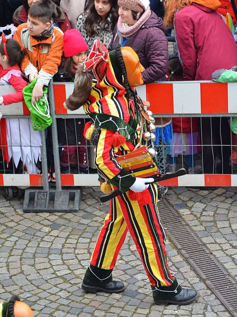 Auch aus Kirnach kamen die Nrrinnen und Narren.