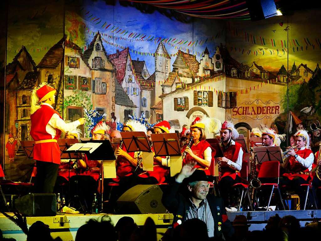 Znftiger Abend in der Staufener Schelmenhalle