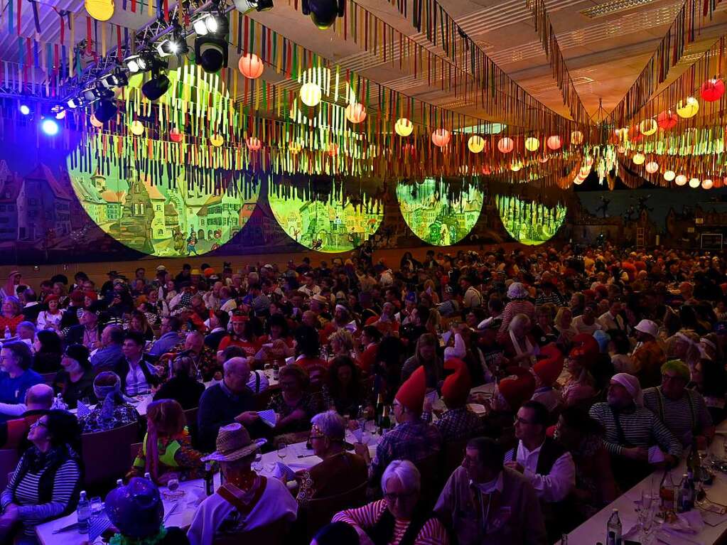 Znftiger Abend in der Staufener Schelmenhalle