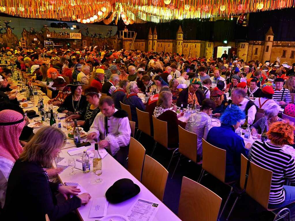 Znftiger Abend in der Staufener Schelmenhalle