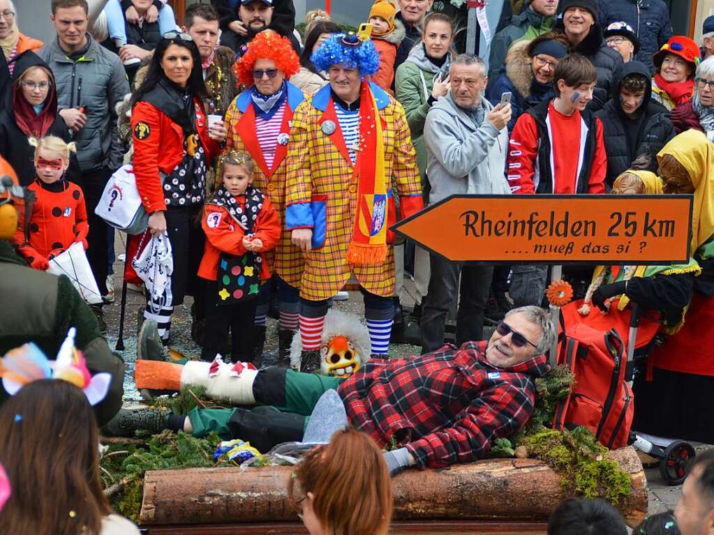 Eindrcke vom Fasnachtsumzug in Schopfheim