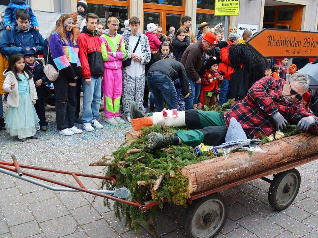 Eindrcke vom Fasnachtsumzug in Schopfheim