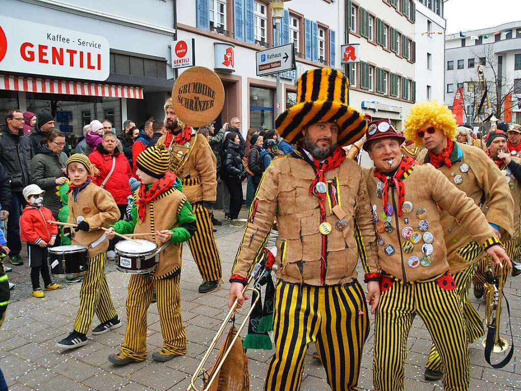 Eindrcke vom Fasnachtsumzug in Schopfheim