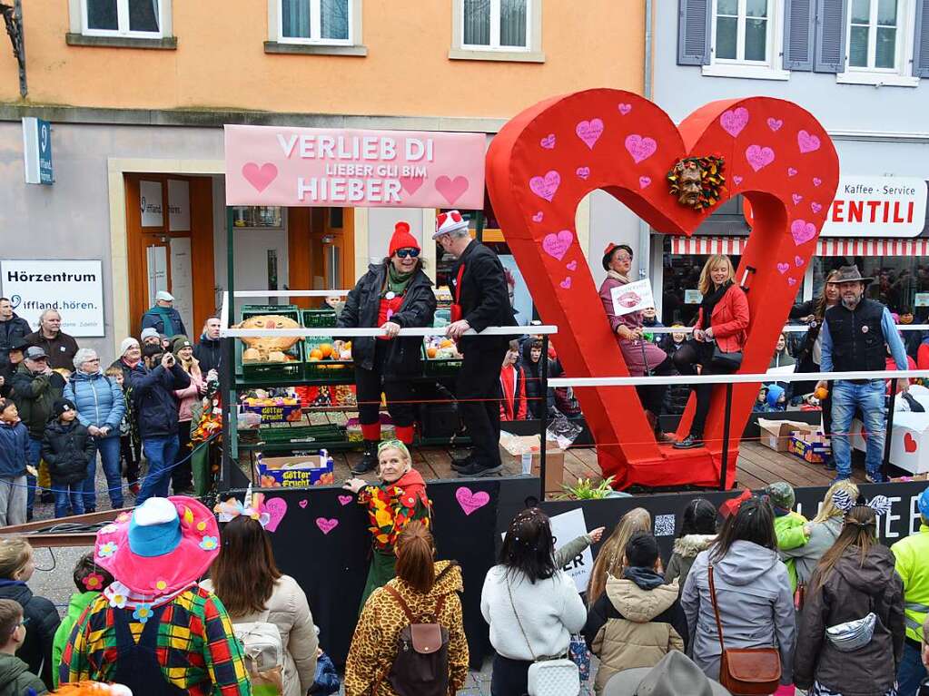 Eindrcke vom Fasnachtsumzug in Schopfheim