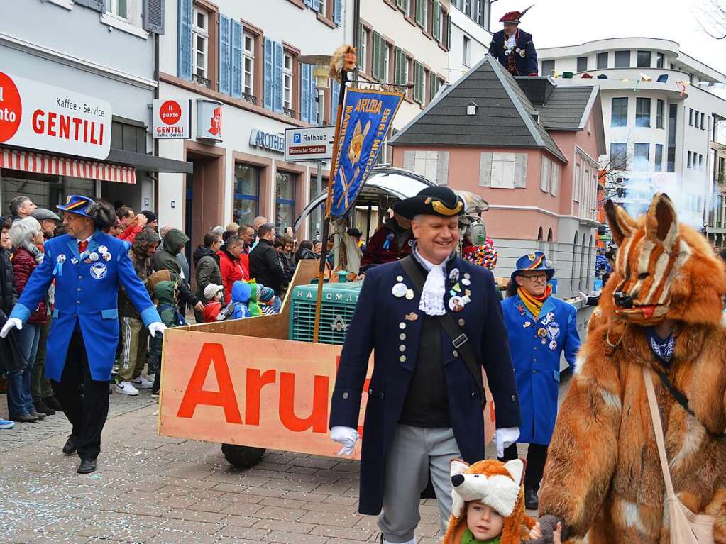 Eindrcke vom Fasnachtsumzug in Schopfheim