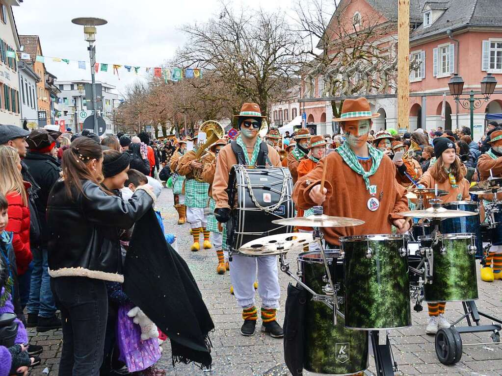 Eindrcke vom Fasnachtsumzug in Schopfheim