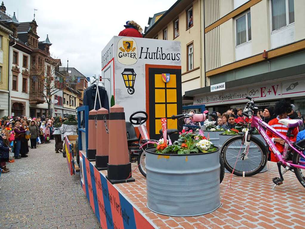 Eindrcke vom Fasnachtsumzug in Schopfheim