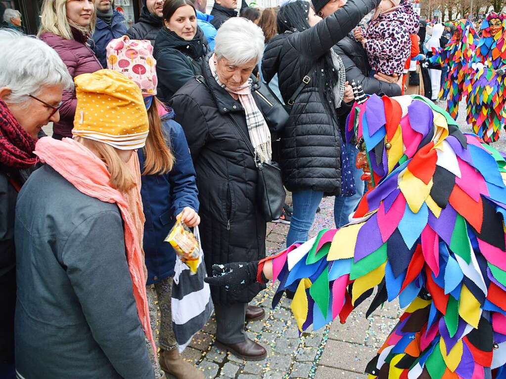 Eindrcke vom Fasnachtsumzug in Schopfheim