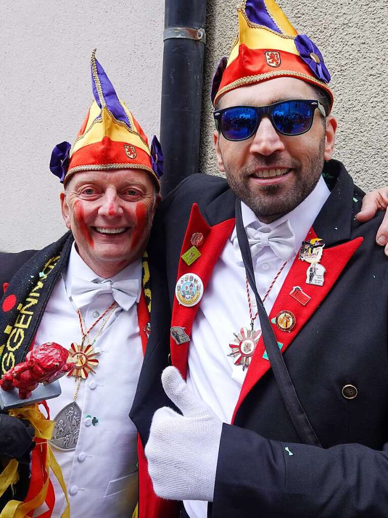 Beim groen Umzug in Laufenburg gab es fr die vielen tausend Besucher sehr viel zu sehen.