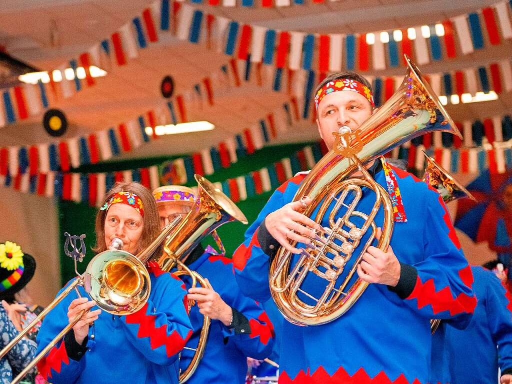 Der Musikverein - Einmarsch der Narren in der Schluchseehalle