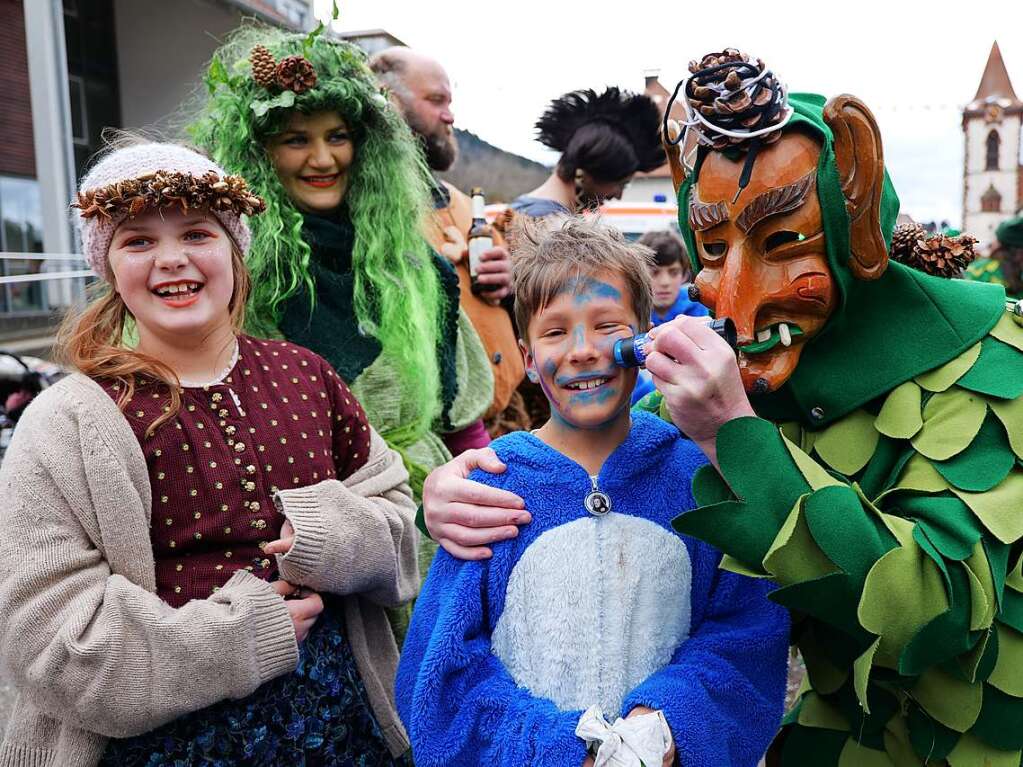 Impressionen vom Umzug am Fasnachtssamstag in Buchenbach