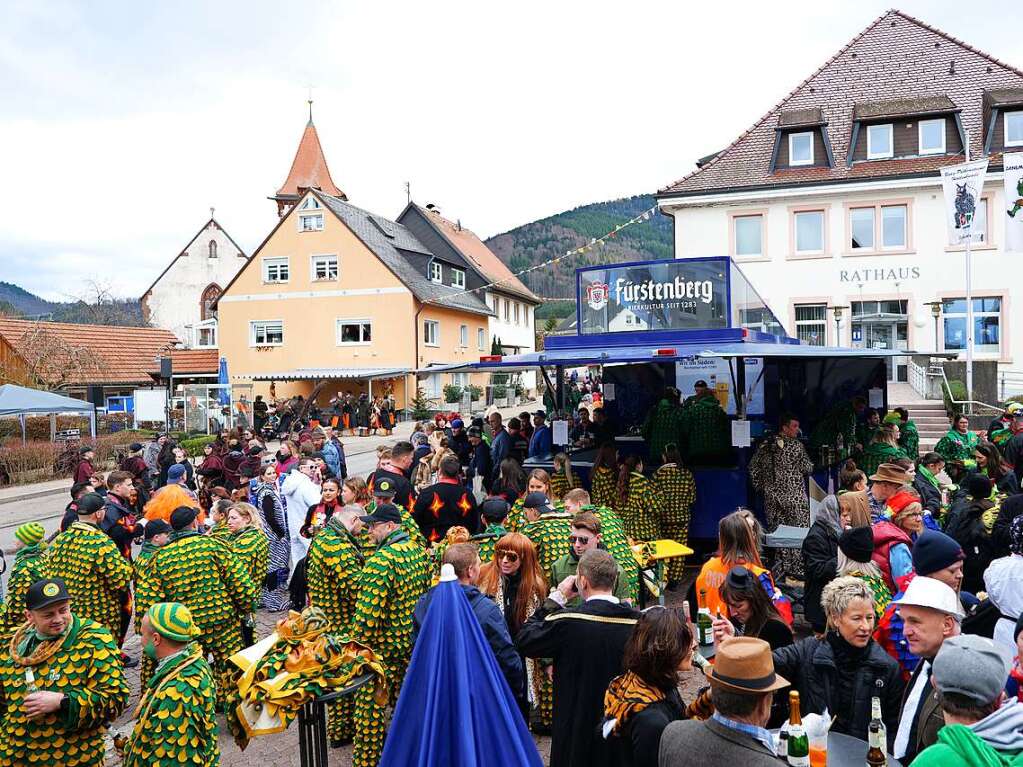 Impressionen vom Umzug am Fasnachtssamstag in Buchenbach