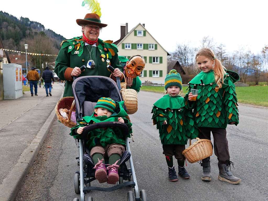 Impressionen vom Umzug am Fasnachtssamstag in Buchenbach