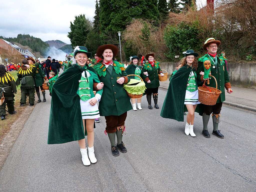 Impressionen vom Umzug am Fasnachtssamstag in Buchenbach