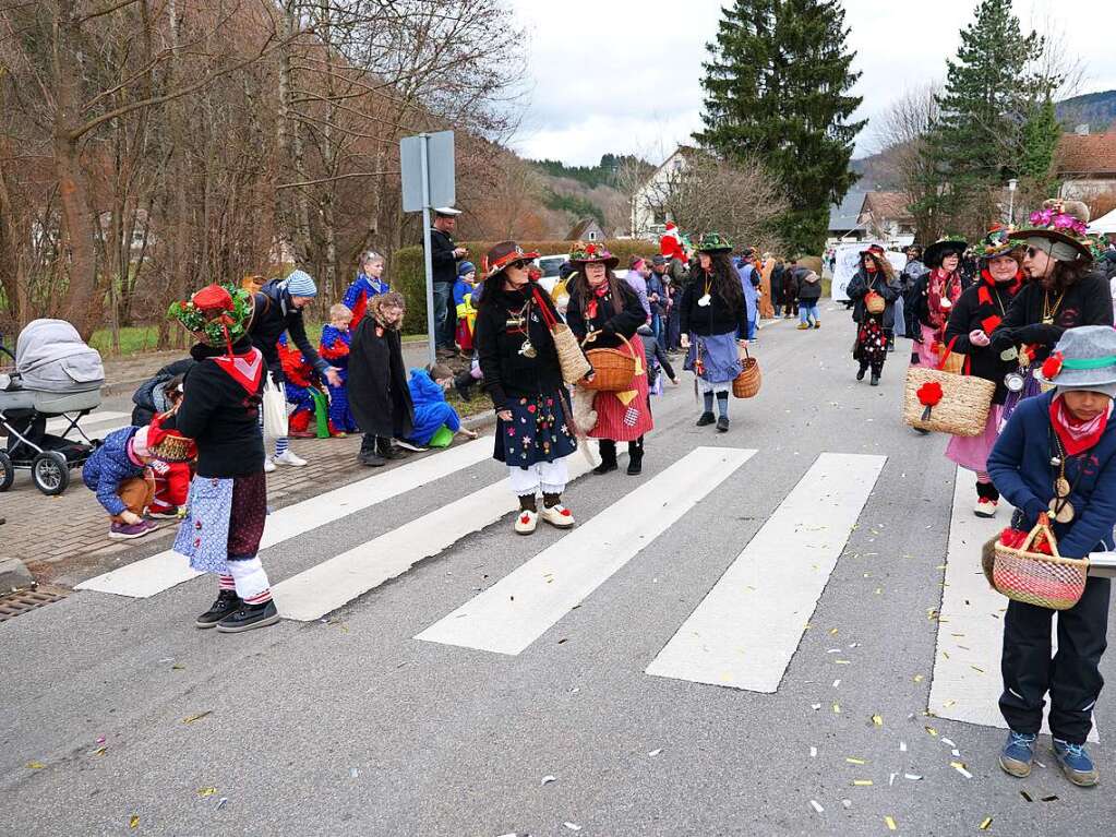 Impressionen vom Umzug am Fasnachtssamstag in Buchenbach