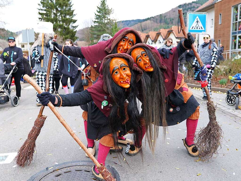 Impressionen vom Umzug am Fasnachtssamstag in Buchenbach