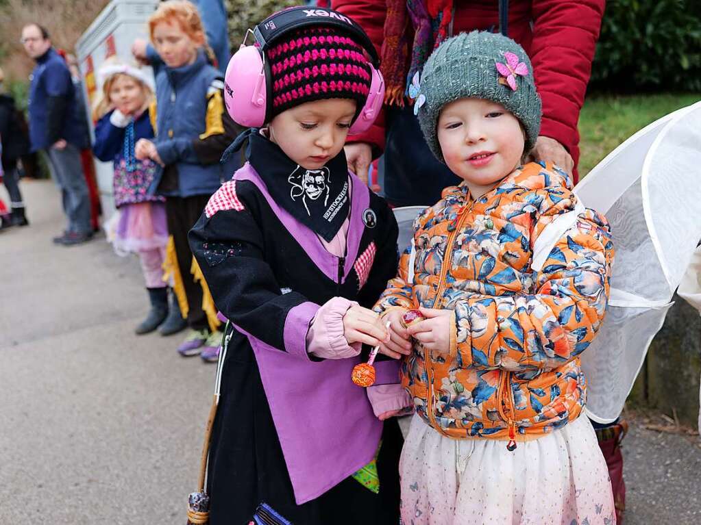 Impressionen vom Umzug am Fasnachtssamstag in Buchenbach