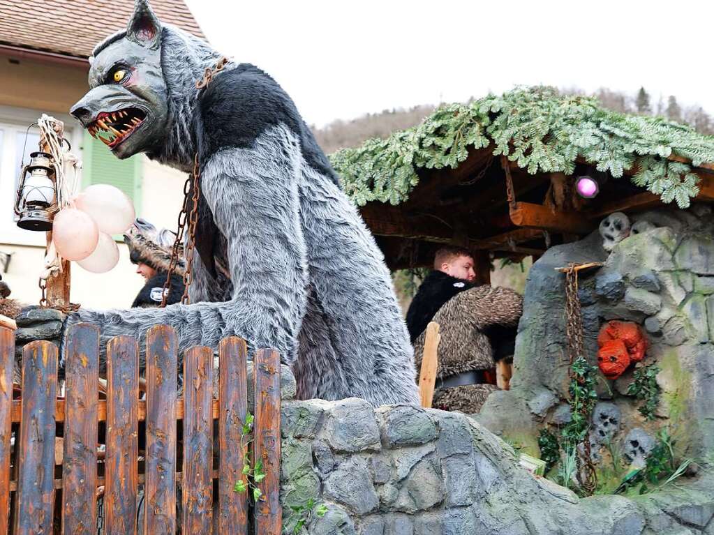 Impressionen vom Umzug am Fasnachtssamstag in Buchenbach