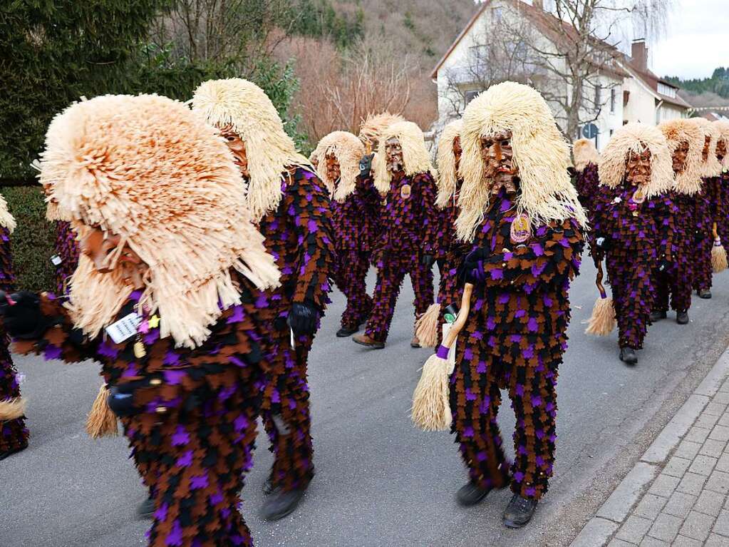 Impressionen vom Umzug am Fasnachtssamstag in Buchenbach