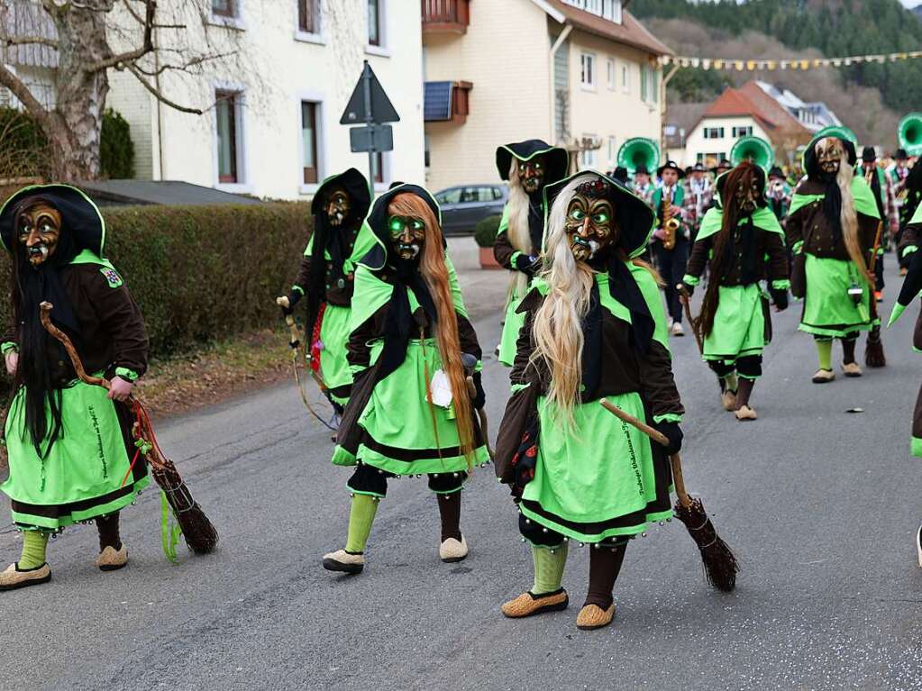 Impressionen vom Umzug am Fasnachtssamstag in Buchenbach