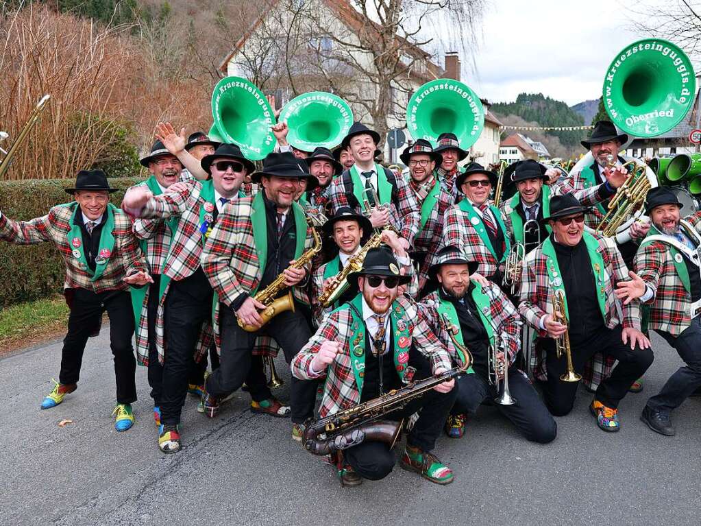 Impressionen vom Umzug am Fasnachtssamstag in Buchenbach