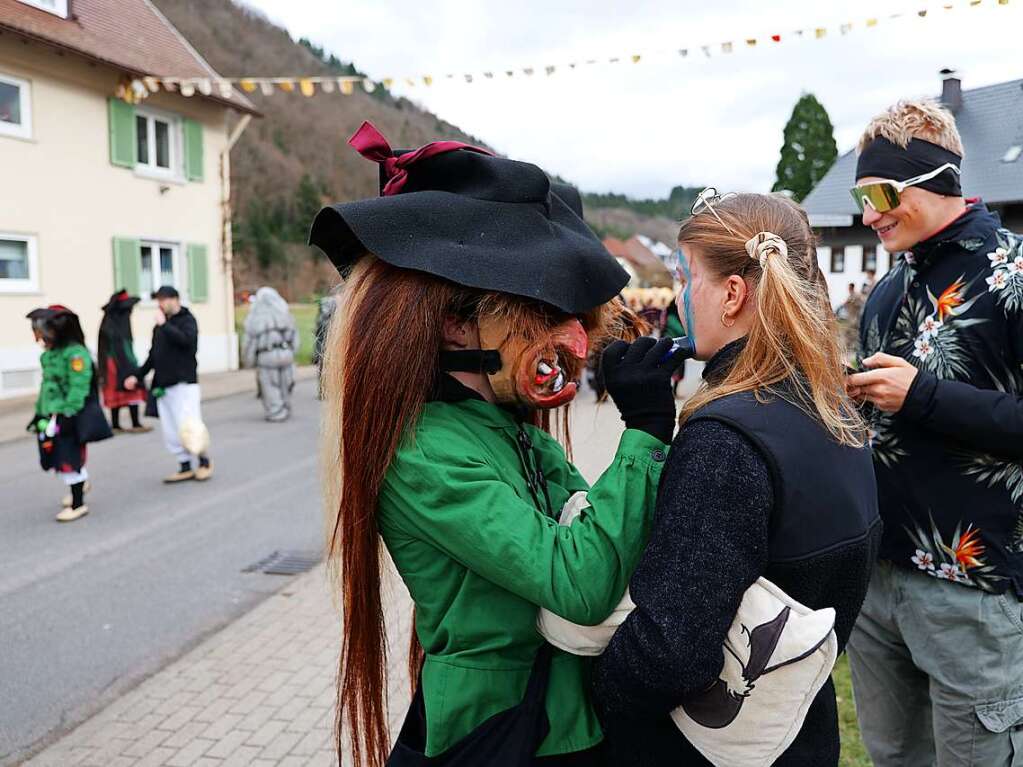 Impressionen vom Umzug am Fasnachtssamstag in Buchenbach