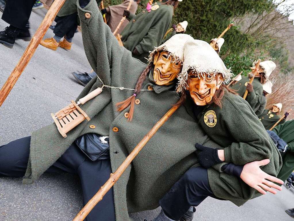 Impressionen vom Umzug am Fasnachtssamstag in Buchenbach